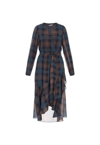 DREIMASTER Casual-Kleid grey check