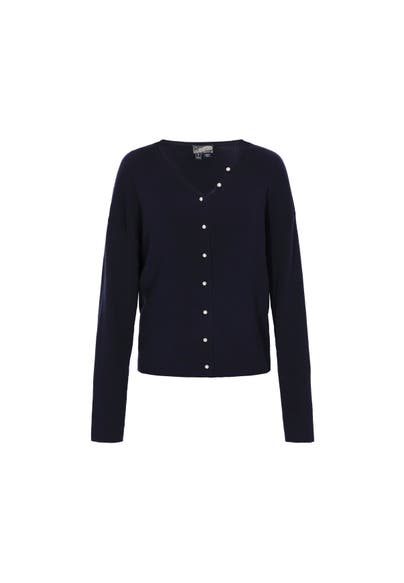 DREIMASTER Strickjacke navy