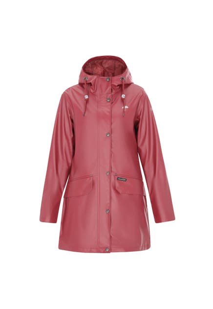SCHMUDDELWEDDA Regenjacke burgundy