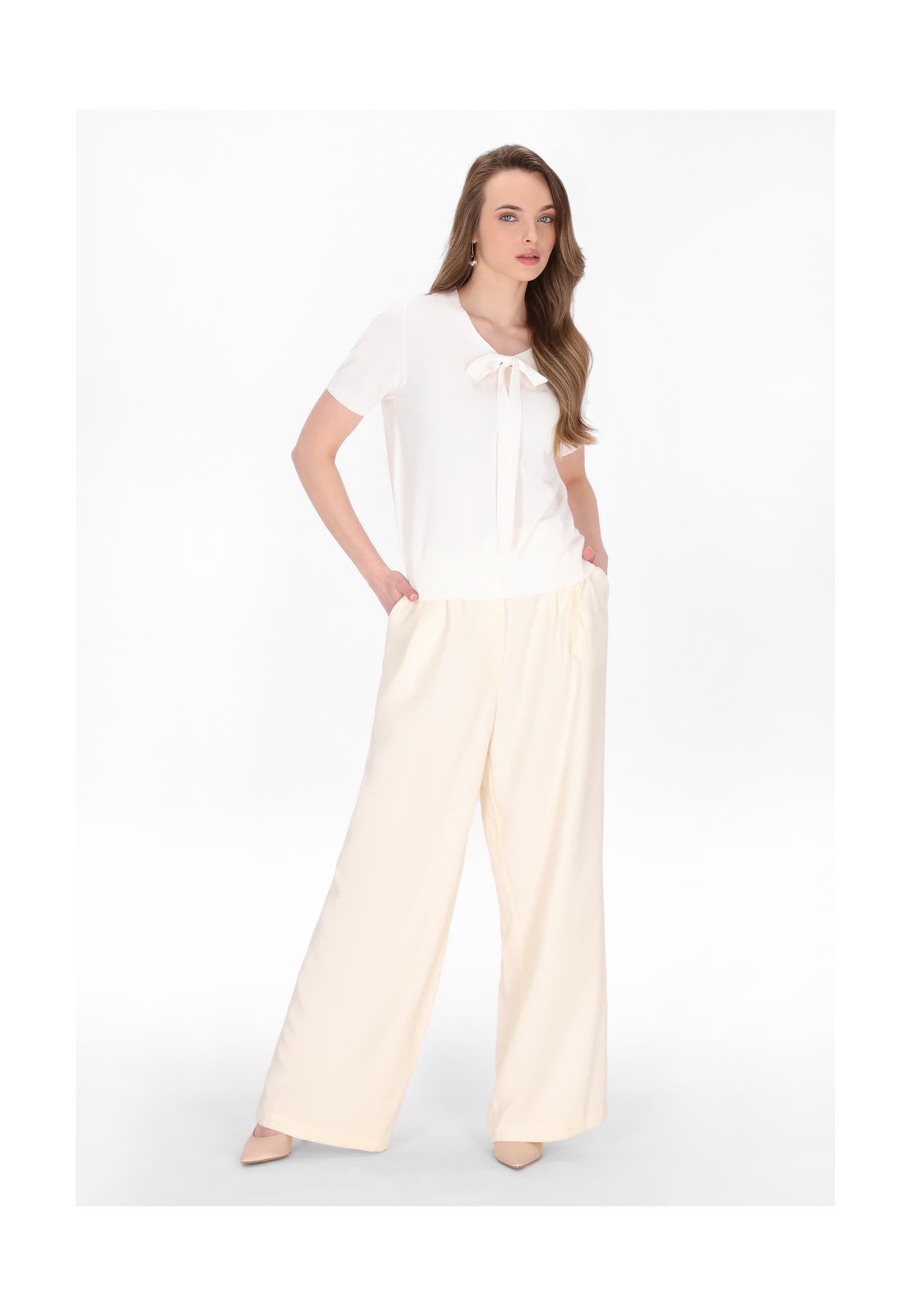 DREIMASTER Pullover white, Bild 1