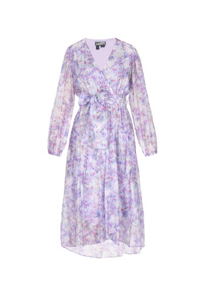 DREIMASTER Maxikleid violet pink multicolor