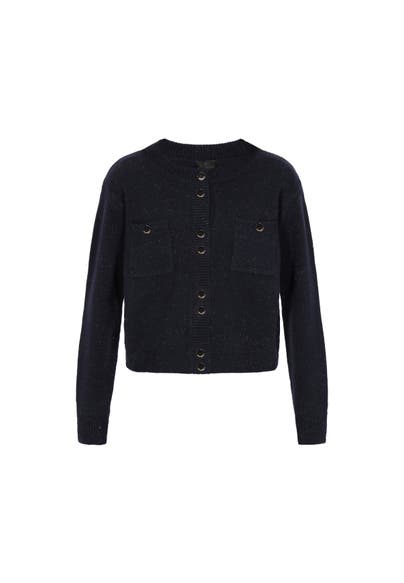 DREIMASTER Strickjacke navy