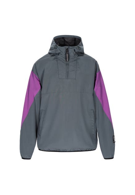 SCHMUDDELWEDDA Blouson Graublau Colorblock