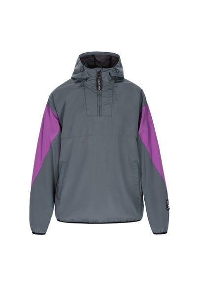 SCHMUDDELWEDDA Blouson Graublau Colorblock