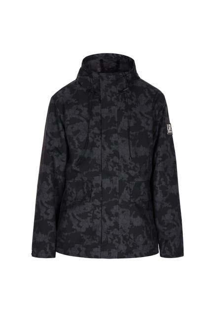 SCHMUDDELWEDDA Übergangsjacke Dunkelgrau Schwarz Camouflage