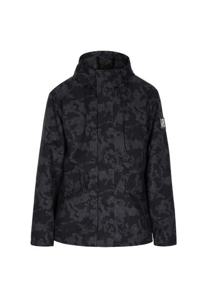 SCHMUDDELWEDDA Übergangsjacke Dunkelgrau Schwarz Camouflage