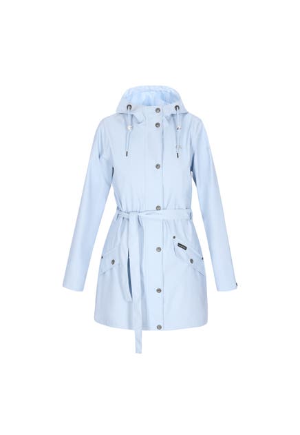 SCHMUDDELWEDDA Regenjacke light blue