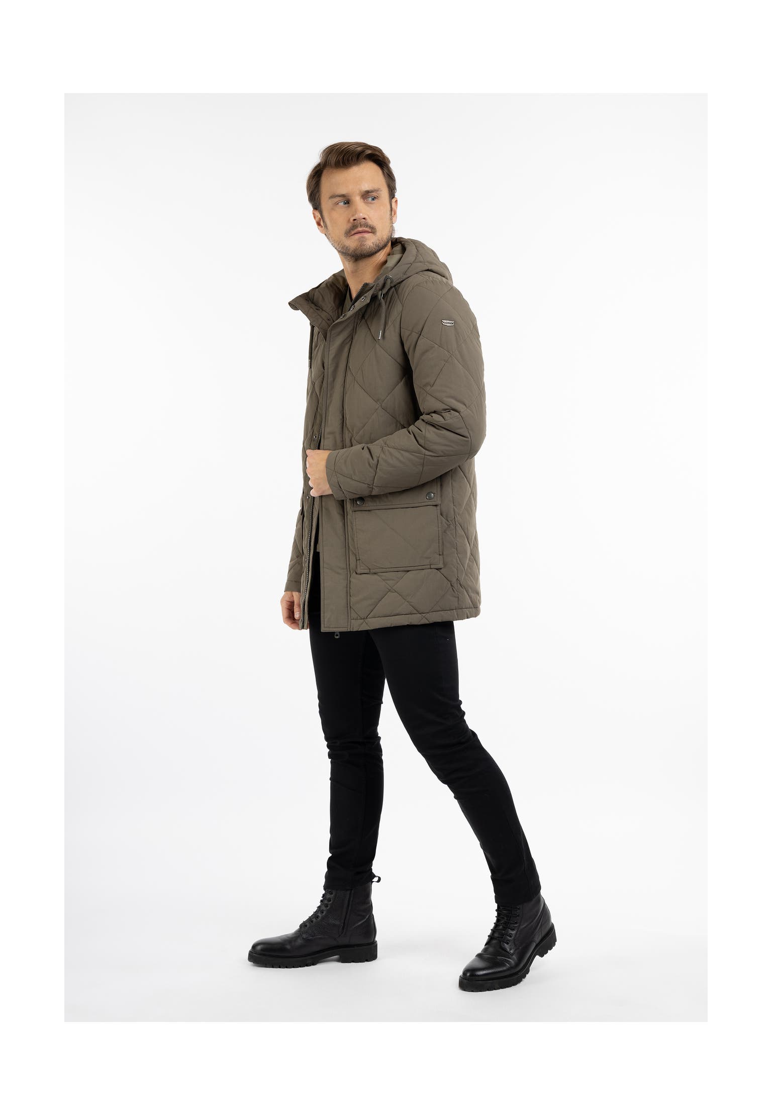 DREIMASTER Parka Oliv, Bild 1