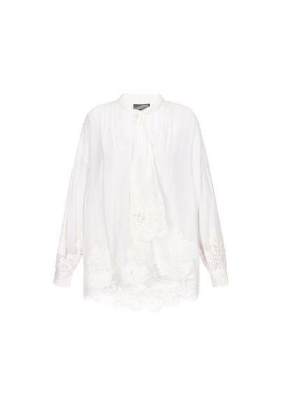 DREIMASTER Casual-Bluse cloud white