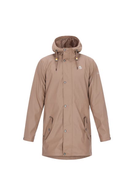 SCHMUDDELWEDDA Regenjacke light brown