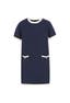 navy offwhite