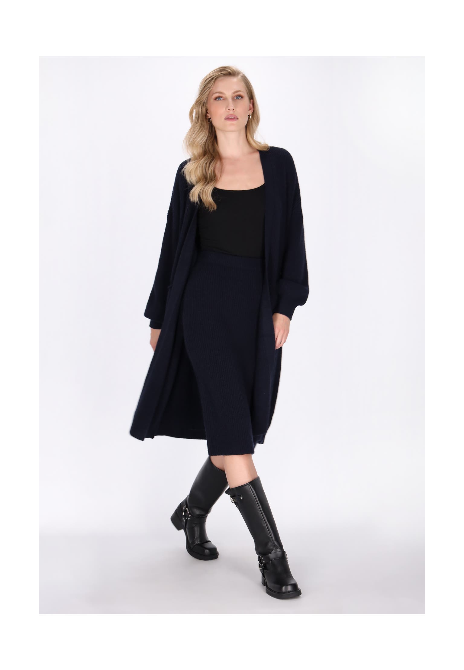 DREIMASTER Strickjacke navy, Bild 1