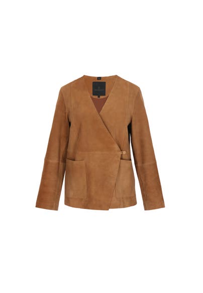 DREIMASTER Übergangsjacke cognac