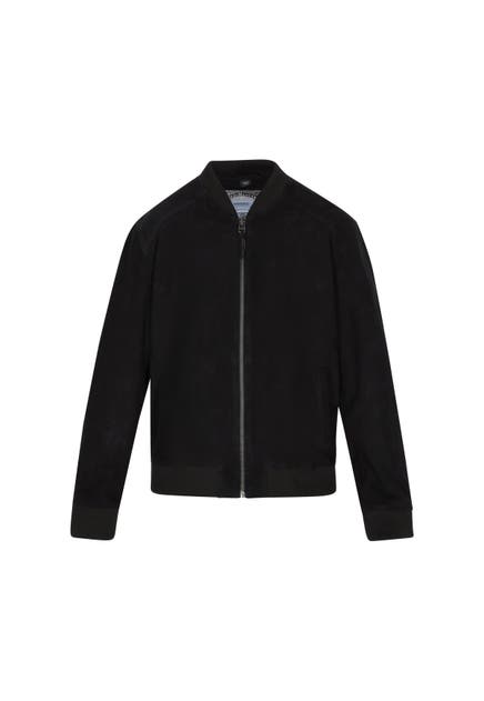 DREIMASTER Lederjacke black
