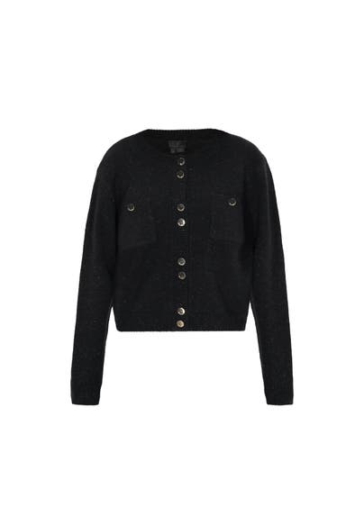 DREIMASTER Strickjacke black