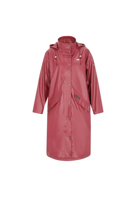 SCHMUDDELWEDDA Regenjacke burgundy