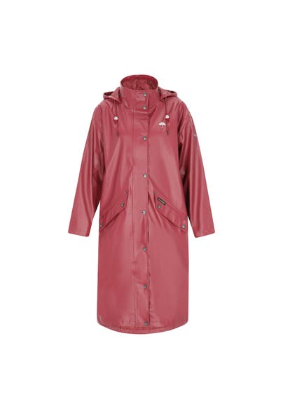 SCHMUDDELWEDDA Regenjacke burgundy