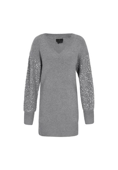 DREIMASTER Casual-Kleid grey melange