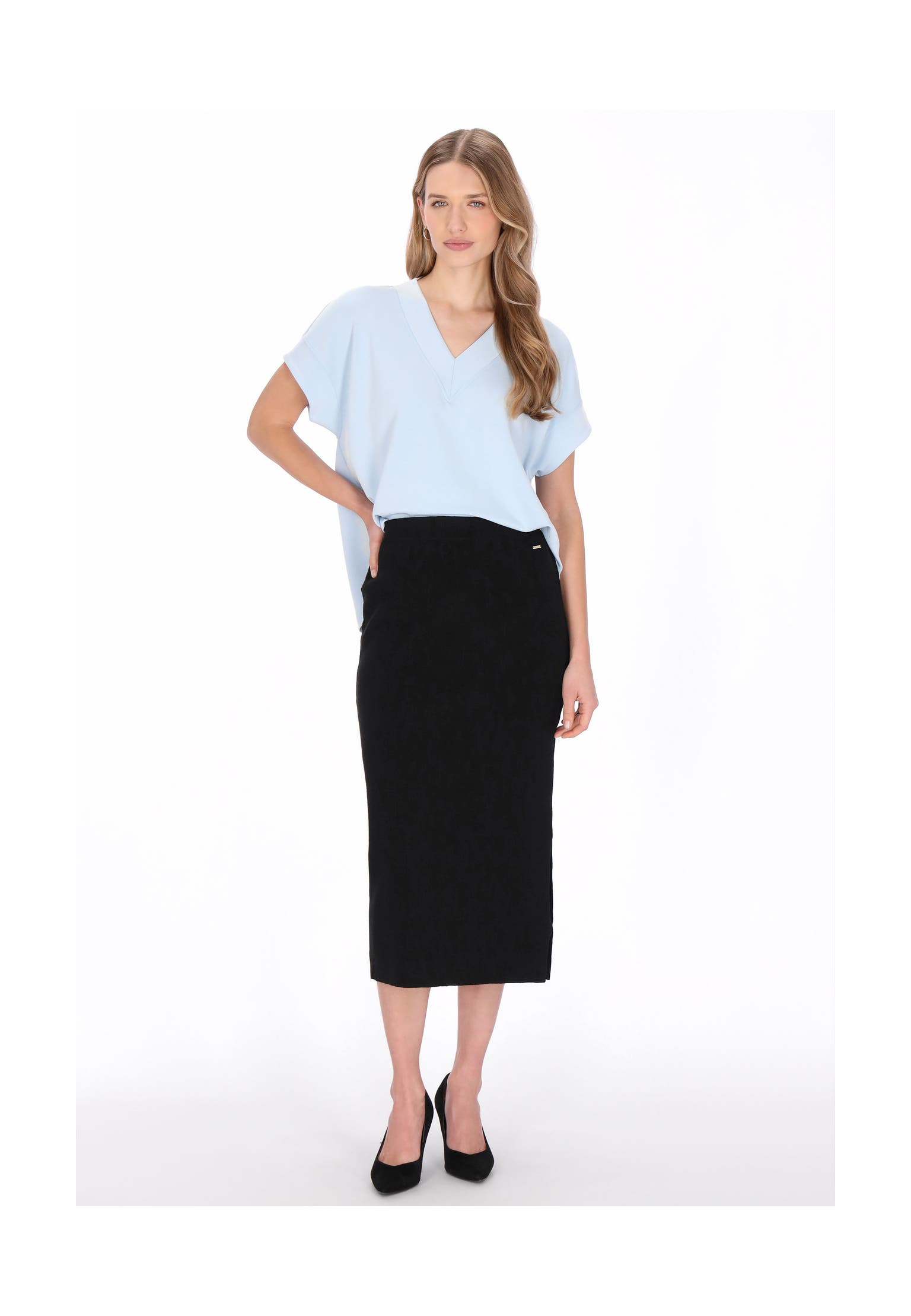 DREIMASTER Casual-Bluse light blue, Bild 1