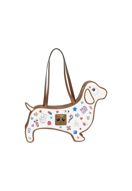 MYMO Handtasche Handbag White Brown