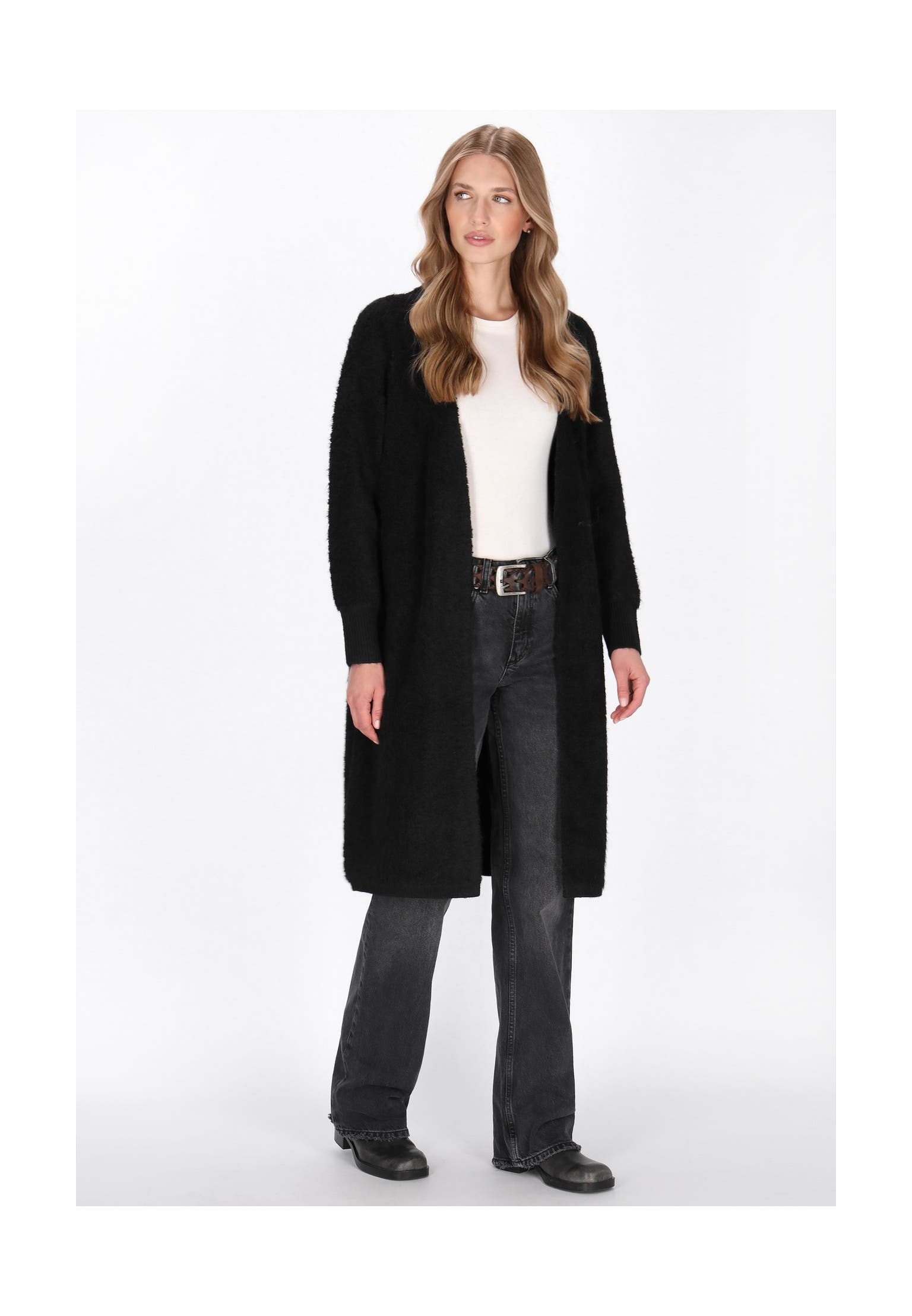 DREIMASTER Strickjacke black, Bild 1