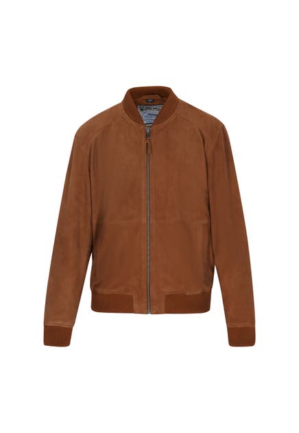 DREIMASTER Lederjacke cognac