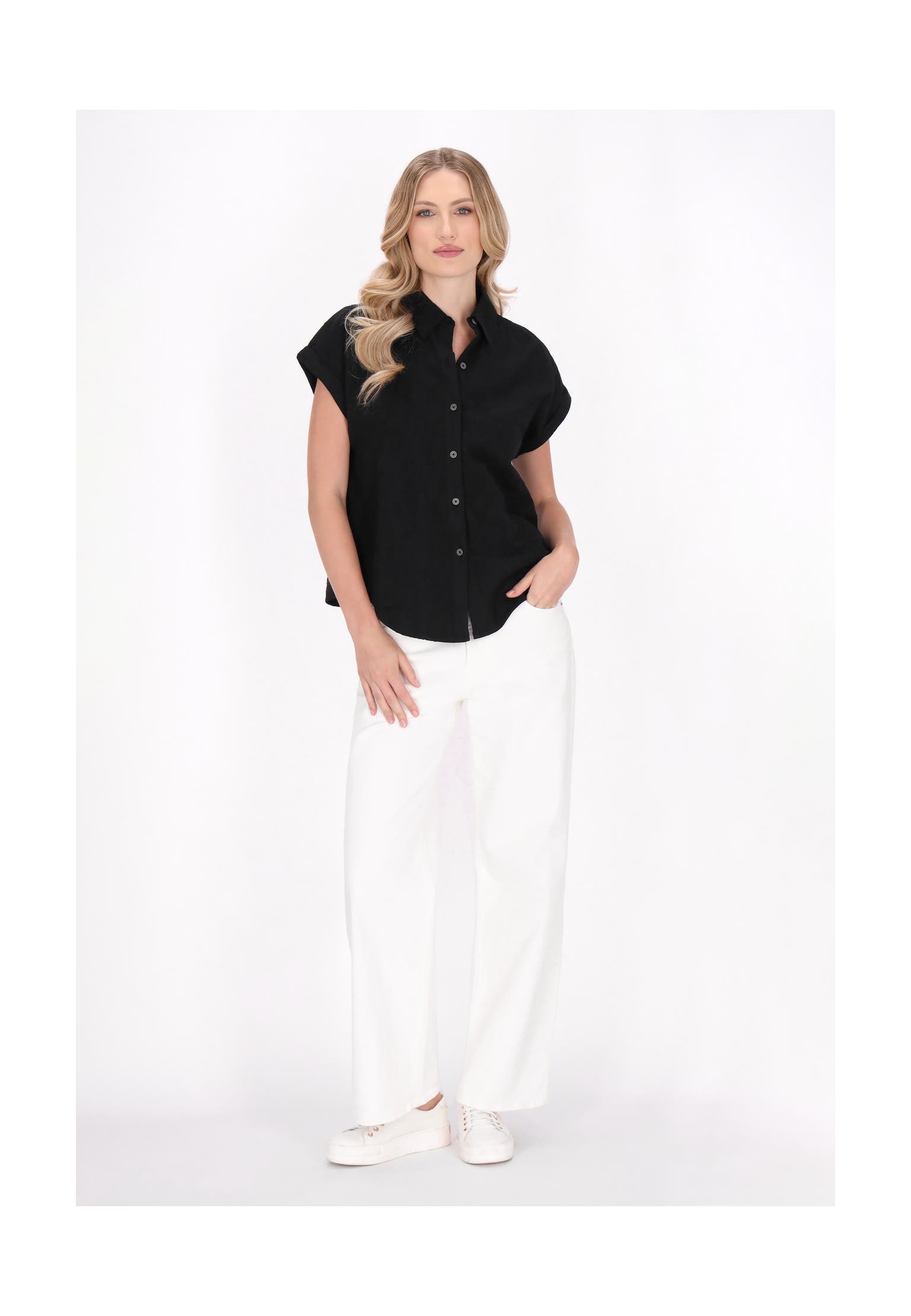 DREIMASTER Casual-Bluse black, Bild 1