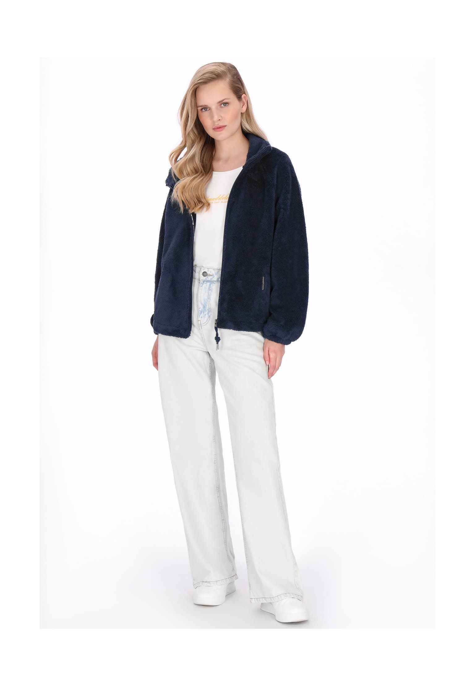 SCHMUDDELWEDDA Sweatjacke navy, Bild 1