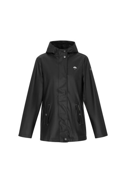 SCHMUDDELWEDDA Regenjacke black