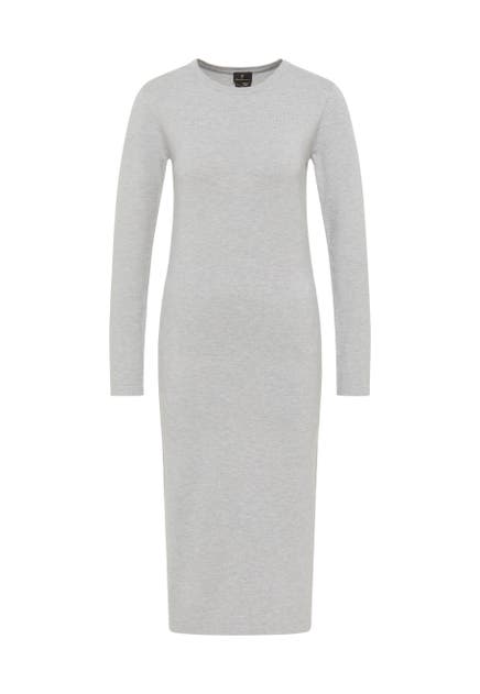 DREIMASTER Casual-Kleid Grau Melange
