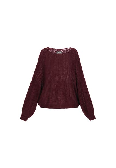 DREIMASTER Pullover burgundy