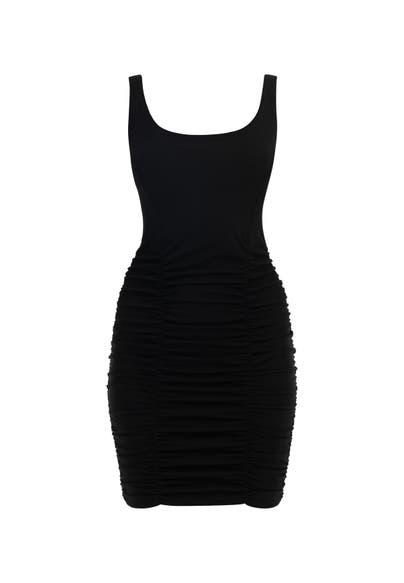 MYMO Casual-Kleid Schwarz