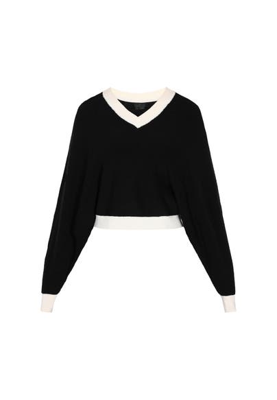 DREIMASTER Pullover black