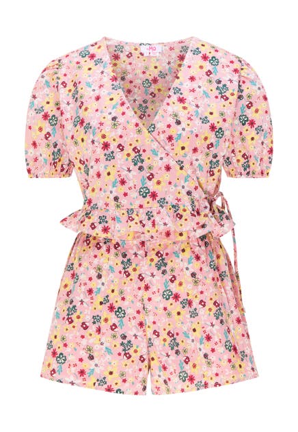 MYMO Jumpsuit Rosa Mehrfarbig Straight