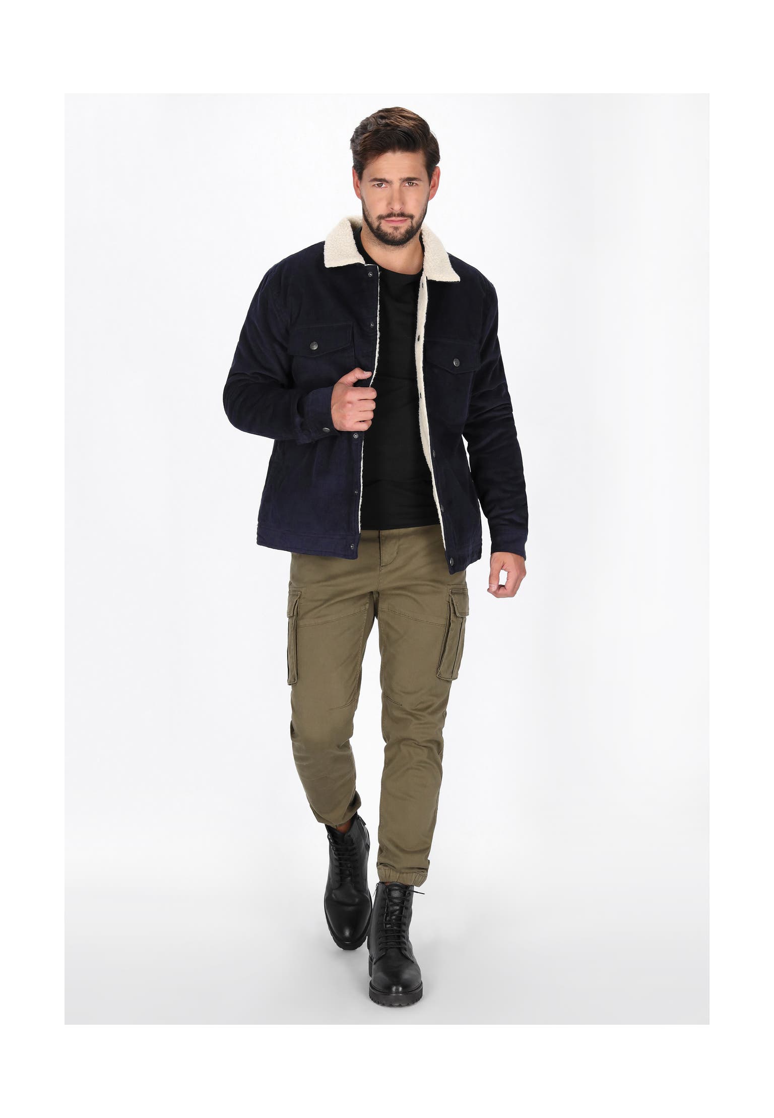 DREIMASTER Übergangsjacke navy, Bild 1