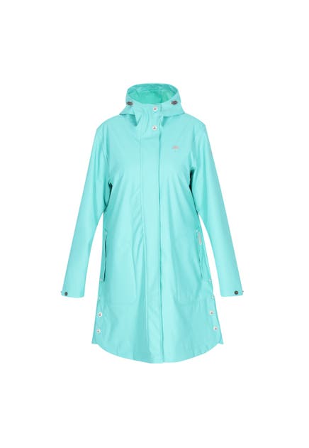 SCHMUDDELWEDDA Regenjacke turquoise