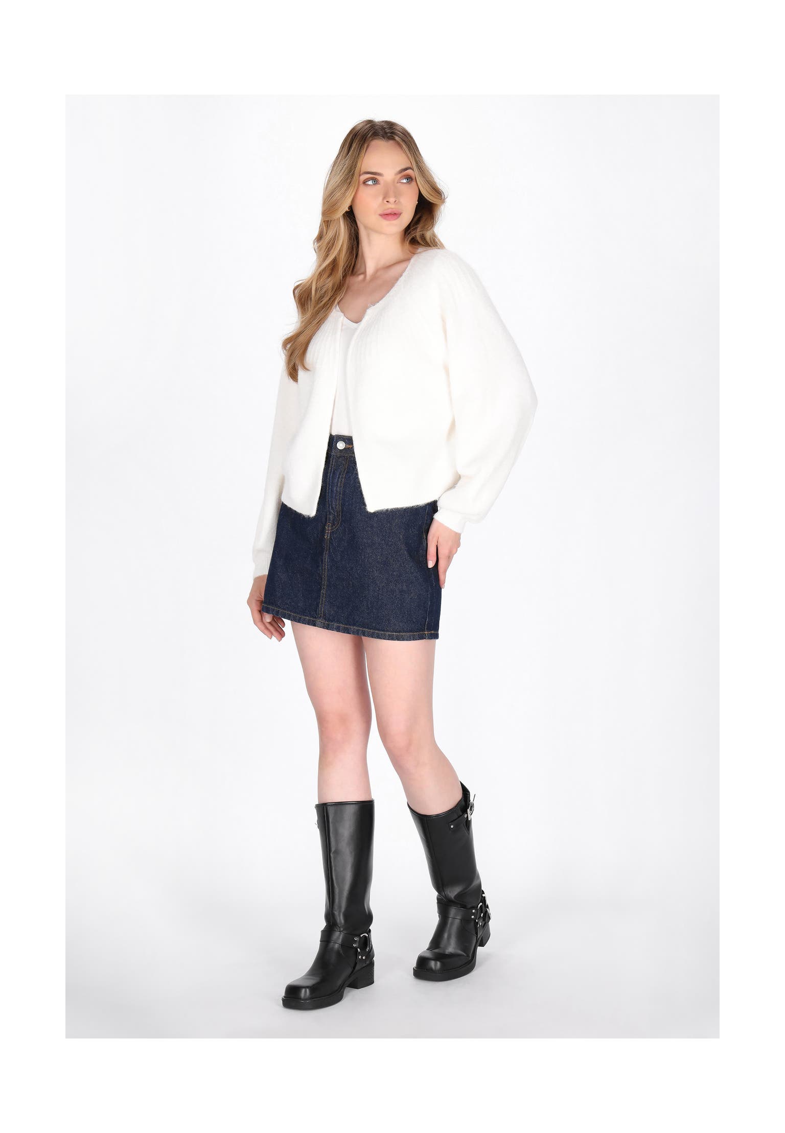 DREIMASTER Strickjacke offwhite, Bild 1