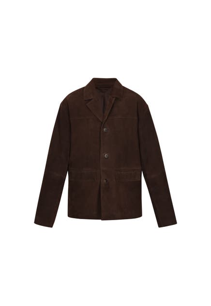 DREIMASTER Lederjacke brown