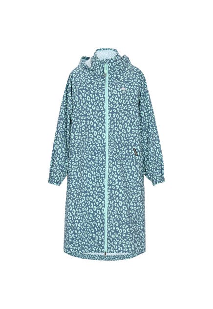 SCHMUDDELWEDDA Regenjacke aqua navy leo