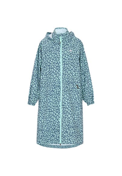 SCHMUDDELWEDDA Regenjacke aqua navy leo