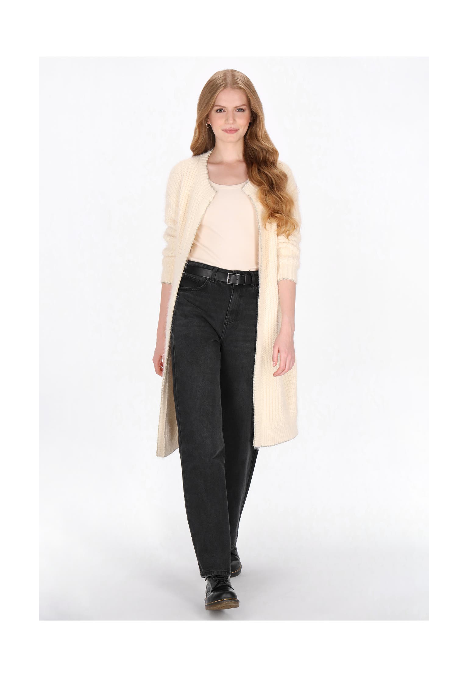 DREIMASTER Strickjacke offwhite, Bild 1
