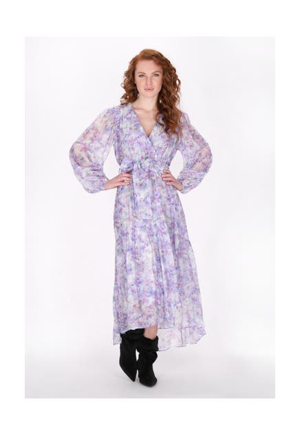 DREIMASTER Maxikleid violet pink multicolor