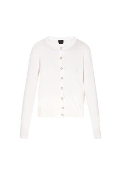 DREIMASTER Strickjacke white