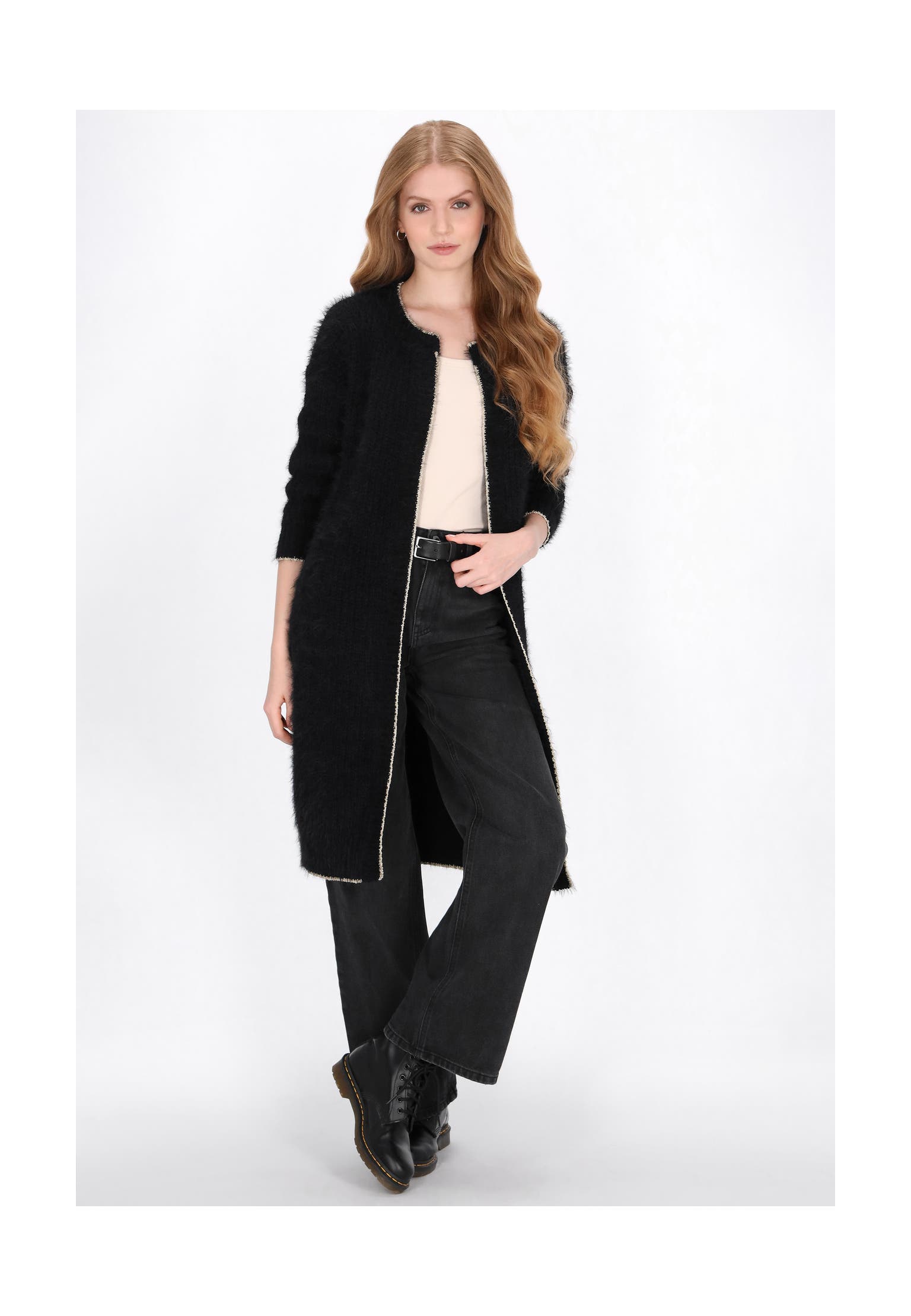 DREIMASTER Strickjacke black, Bild 1
