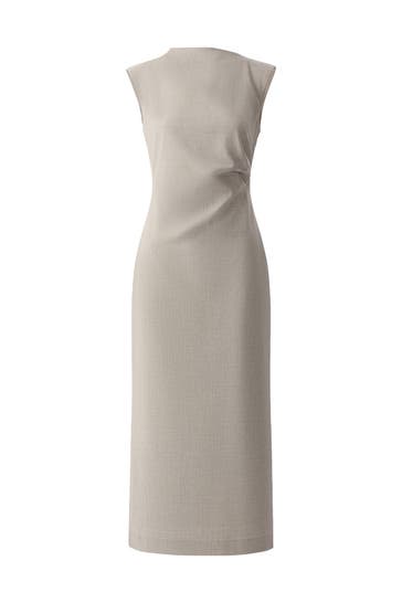 PINXIT Casual-Kleid beige melange