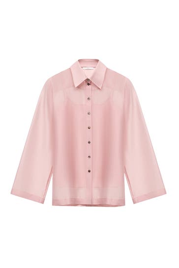 PINXIT Casual-Bluse dusty pink