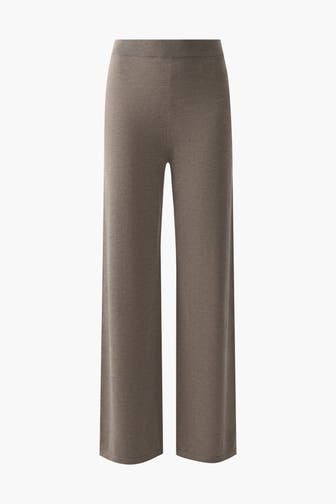 PINXIT Stoffhose beige melange Wide/ Loose Fit