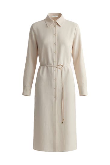 PINXIT Casual-Kleid cream