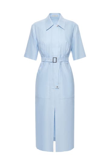 PINXIT Casual-Kleid light blue