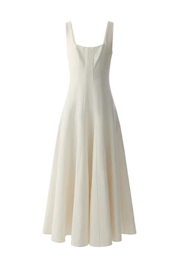PINXIT Casual-Kleid ecru